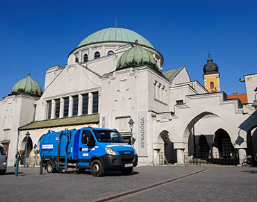 zber psích exkrementov